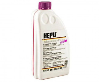 Антифриз HEPU G12+, концентрат, фиолетовый, 1,5 л