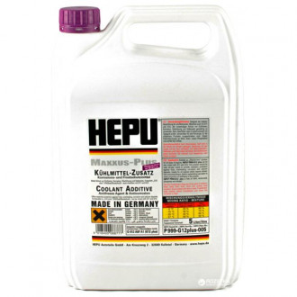 Антифриз HEPU G12+, концентрат, фиолетовый, 5 л