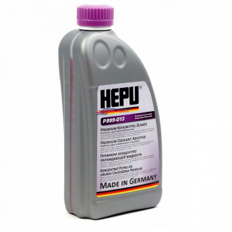 Антифриз HEPU G13, концентрат, фиолетовый, 1,5 л