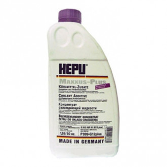 Антифриз HEPU G12+, концентрат, фиолетовый, 1,5 л