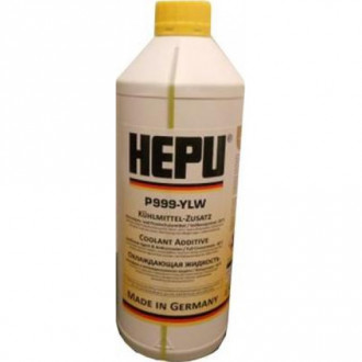 Антифриз HEPU G11, концентрат, жёлтый, 1,5 л