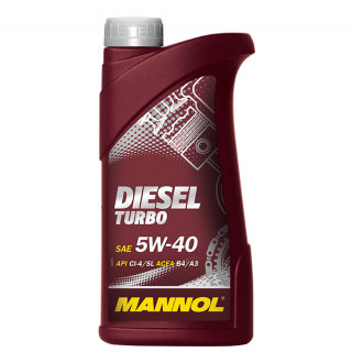 DIESEL TURBO 5W-40 Полностью синтетич. диз. Масло (ПАО) 1 Liter