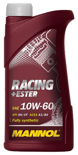 Racing+Ester 10W-60 Синтетическое моторное масло 1 Liter