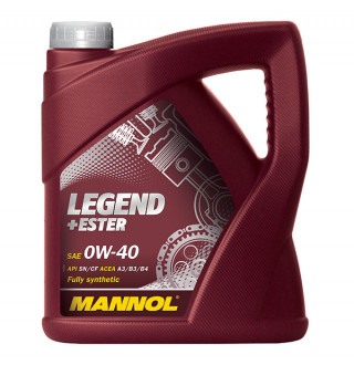 LEGEND+Ester 0W-40 Полностью синтетическое масло (ПАО+Эстеры) 4 Liter