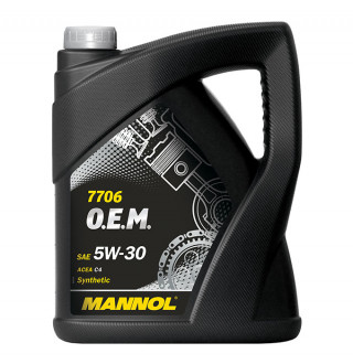 MANNOL O.E.M. for RENAULT NISSAN 5W-30 5 Liter