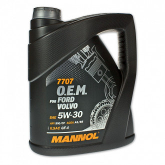 MANNOL O.E.M. for FORD VOLVO 5W-30 4 Liter