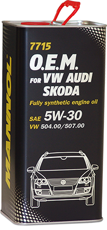 MANNOL O.E.M. For VW AUDI SKODA 5W-30 1 Liter Metal