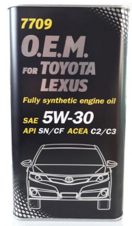 MANNOL O.E.M. for TOYOTA LEXUS 5W-30 1 Liter Metal