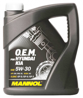 MANNOL O.E.M. for HYUNDAI KIA 5W-30 4 Liter