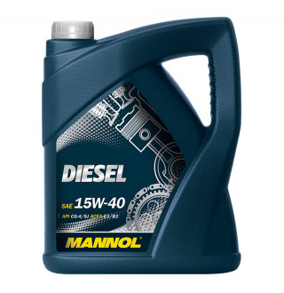 DIESEL  Всесезонное минеральное масло для дизельных двигателей SAE 15W-40 5 Liter