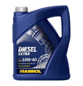 DIESEL EXTRA Полусинтетическое масло для дизельных  двиг.10W-40, 5 Liter