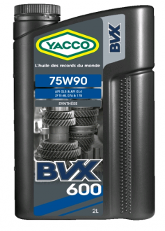YACCO BVX 600 75W90 GL5/GL4 (2 L)