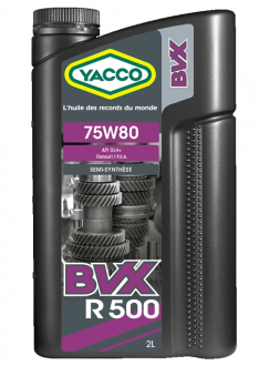 YACCO BVX R 500 75W80 GL5/GL4+  (2 L)