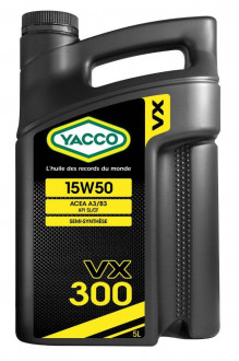 YACCO VX 300 15W50 (5 L)