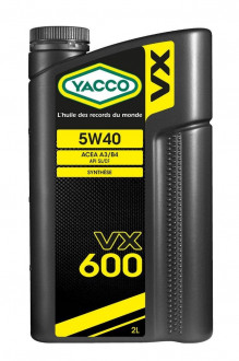 YACCO VX 600 5W40 (1 L)