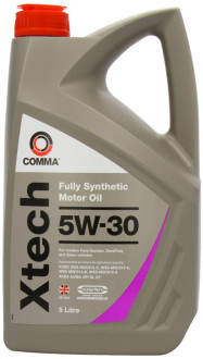 5W30 XTECH (5L) масло моторное ACEA A5/B5, API SL/CF; FORD WSS-M2C913-C(913-B; 913-A)