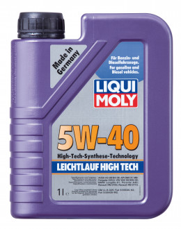 LiquiMoly 5W40 Leichtlauf High Tech (1L) масло мотор.син.\API SN/CF,ACEA A3-04,B4-04,C3-04:МВ229.51