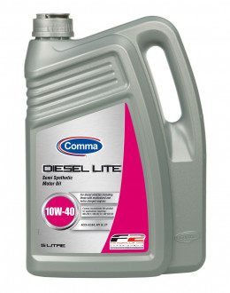 COMMA 10W40 DIESEL LITE (5L) масло моторное ACEA A3/B4; API SL/CF; MB 229.1; VW 501.01/505.00