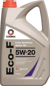 COMMA 5W20 ECO-F (5L) масло моторное синт.\ FORD WSS M2C948-B; ACEA A1/B1; API SN