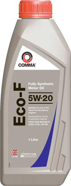 COMMA 5W20 ECO-F (1L) масло моторное синт.\ FORD WSS M2C948-B; ACEA A1/B1; API SN