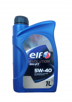 ELF 5W40 EVOLUTION 900 FT (1L) масло моторное ACEA A3/B4, API SN/CF, BMW LL01, MB 229.5,VW 505.00