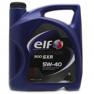 ELF 5W40 EVOLUTION 900 SXR (4L) масло моторное ACEA A3/B4, API SN/CF, RENAULT RN0700, RN0710