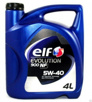 ELF 5W40 EVOLUTION 900 NF (4L) масло моторное ACEA A3/B4, API SL/CF, MB 229.3,VW 502.00/505.00