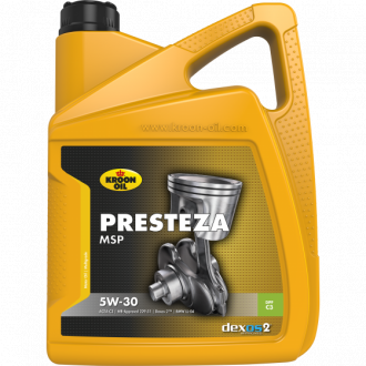 KROON-OIL 5W30 PRESTEZA MSP (5L) масло мотор. синт.(5L)5W30\ ACEA C3-12, API SN, MB 229.51/229.52