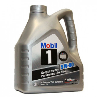 Масло моторное Mobil 1 5W50 Advanced Full Synthetic - 4 литра