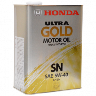 Масло моторное Honda Ultra Gold SN 5W-40, 4 л