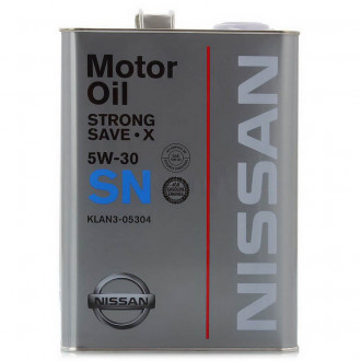 Масло моторное Nissan SN Strong Save-X 5W-30, 4 л