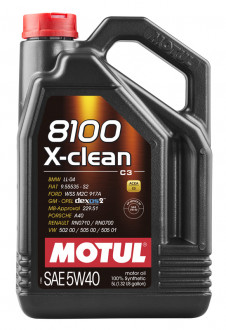 Масло моторное 8100 X-CLEAN SAE 5W40 (5L)