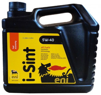 Моторное масло ENI I-Sint SAE 5W-40 (4л)