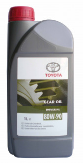 Масло трансмиссионное Toyota Gear Oil 80W-90, 1 л