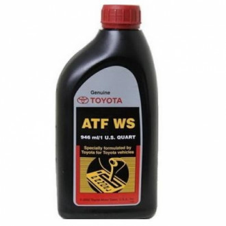 Жидкость для АКПП Toyota ATF WS, 0,946 л USA