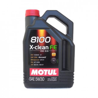 Масло моторное синтетическое д/авто 8100 X-CLEAN FE SAE 5W30 (4L)