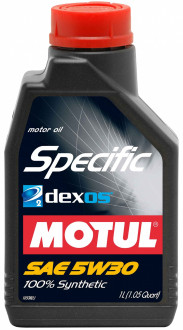 Масло моторное синтетическое  GENERAL MOTORS SPECIFIC GM DEXOS2 SAE 5W30 (1L)