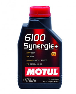 Масло моторное полусинтетическое 6100 SYNERGIE+ SAE 5W30 (1L)