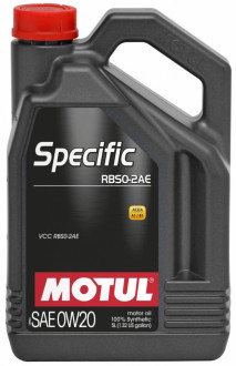 Масло моторное синтетическое (5L)  VOLVO SPECIFIC RBS0-2AE   SAE 0W20 (5L)