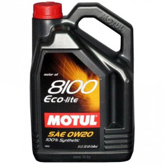 Масло моторное синтетическое д/авто 8100 ECO-LITE SAE 0W20 (5L)