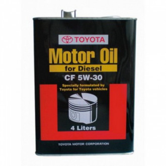 Масло моторное Toyota Motor Oil for Diesel CF 5W-30, 4 л