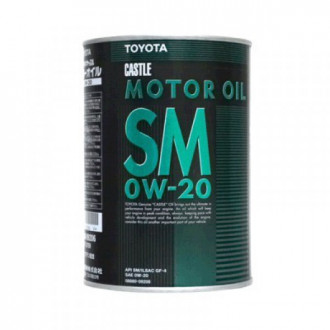 Масло моторное Toyota Motor Oil SM 0W-20, 1 л