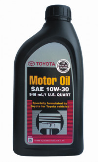 Масло моторное Toyota Motor Oil SM 10W-30, 0,946 л