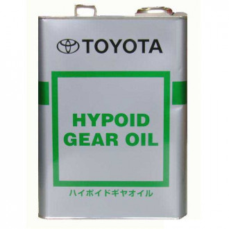 Масло трансмиссионное Toyota Hypoid Gear Oil GL-4 75W-80, 4 л