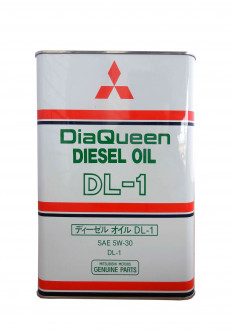 Масло моторное Mitsubishi Dia Queen Diesel DL-1 5W-30, 4 л