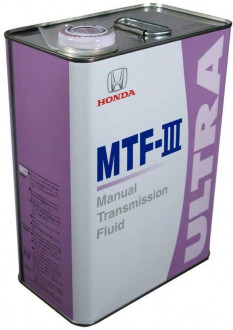 Масло трансмиссионное Honda MTF-III Ultra, 4 л