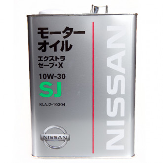 Масло моторное Nissan SJ Extra Save-X 10W-30, 4 л