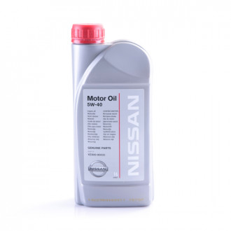 Масло моторное Nissan Motor Oil 5W-40, 1 л