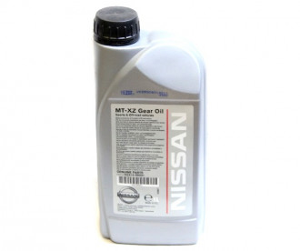 Масло трансмиссионное Nissan MT XZ Gear Oil GL-4+ 75W-80, 1 л