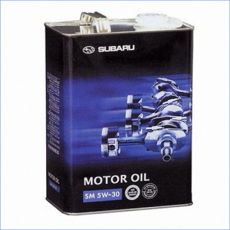 Масло моторное Subaru Motor Oil 5W-30, 4 л